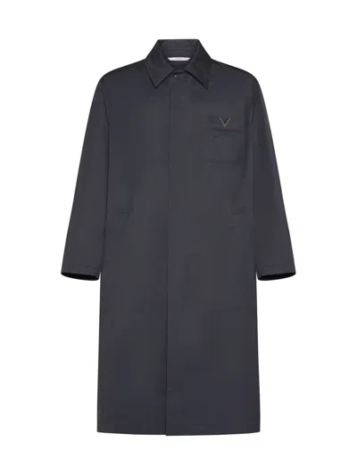 Valentino Coats In Grey