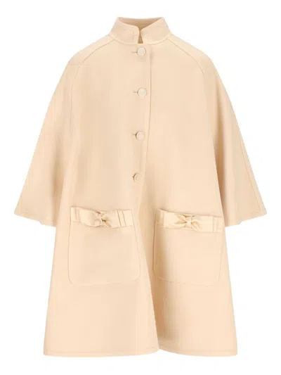 VALENTINO COATS LIGHT AND NATURAL