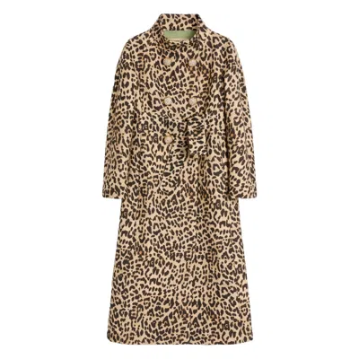 Valentino Garavani Coats In Animal Print