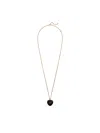 Valentino Coeu Royal Metal And Enamel Necklace In Gold