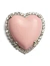 Valentino Coeur Hyperbole Brooch In Silver