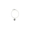 Valentino Coeur Royal Bracelet With Swarovski® Crystals In Silver