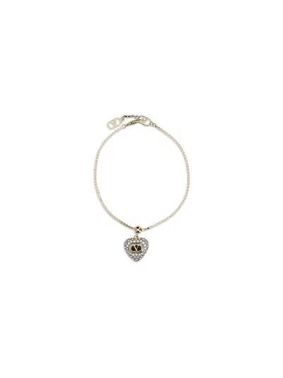 VALENTINO GARAVANI COEUR ROYAL BRACELET WITH SWAROVSKI® CRYSTALS