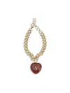 Valentino Coeur Royal Chain Bracelet In Gold