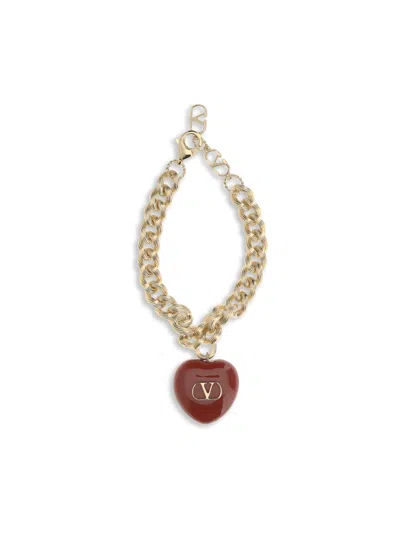 VALENTINO GARAVANI COEUR ROYAL CHAIN BRACELET