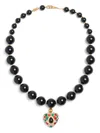 Valentino Coeur Royal Necklace In Gold