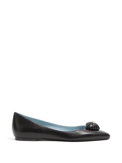 Valentino Garavani Coeur Royal Vlogo Signature Ballet Flats In Black