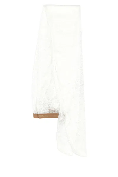 Valentino Garavani White Lace Collant