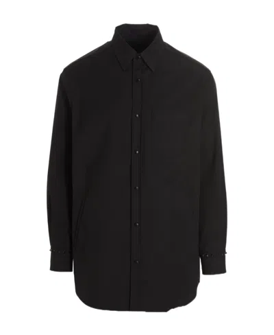 VALENTINO VALENTINO COLLARED BUTTON-UP SHIRT