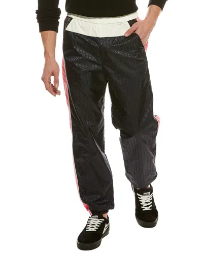 Valentino Color Block Pant In Black