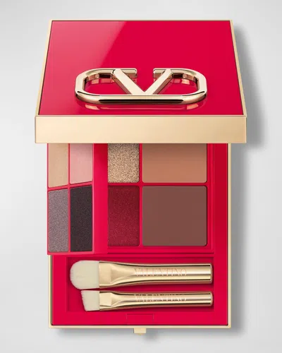 Valentino Color-flip Eyeshadow Palette In White