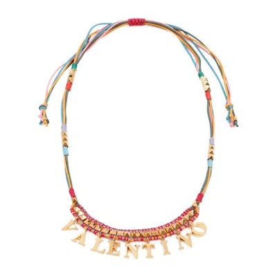 Valentino Garavani Color Signs Necklace In Not Applicable