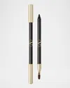 Valentino Colorgraph Waterproof Gel Eyeliner Pencil Rockstud Noir In 01 Rockstud Noir