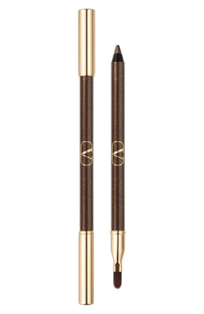 Valentino Colorgraph Waterproof Gel Eyeliner Pencil In 02 Brown
