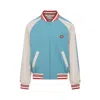 Valentino Comfortable Viscose Blue Jacket In Blue