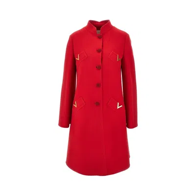 VALENTINO COMPACT DRAP COAT