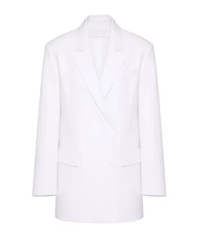VALENTINO VALENTINO DOUBLE-BREASTED LONG-SLEEVED JACKET