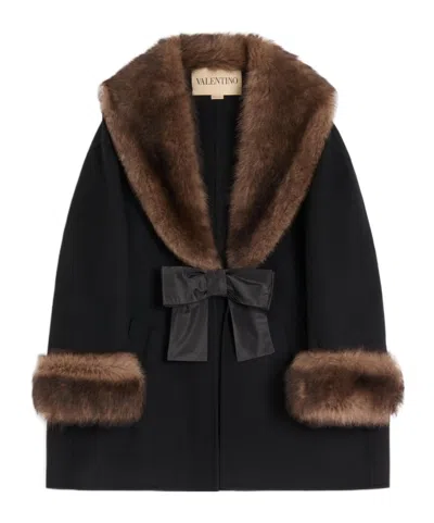 VALENTINO COMPACT WOOL COAT