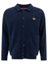 Valentino Knitwear With Long Sleeves And Ribbed Finish In Blue