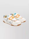 Valentino Garavani Contemporary Low Top Sneakers With Contrast Panels In Multi