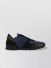 Valentino Rockstud Low-top Sneakers In Black