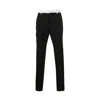 Valentino Side-stripe Tailored Trousers In Black