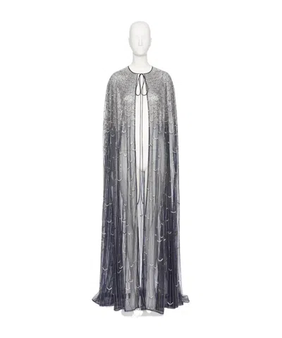 Valentino Corset Cloak In Black