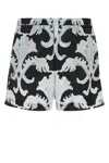 Valentino Metamorphos Wall-print Swim Shorts