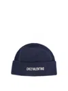 Valentino Garavani Soft Cotton Blend Stylish Hat In Blue