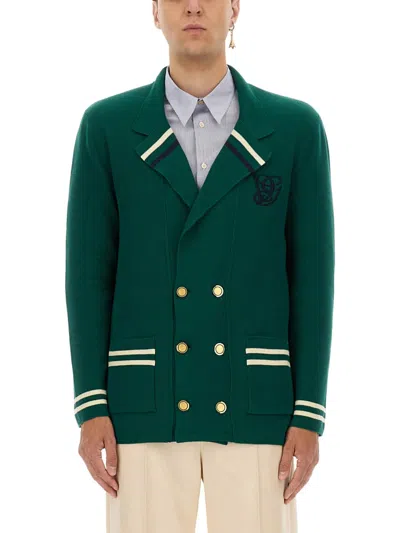 VALENTINO COTTON AND WOOL JACKET