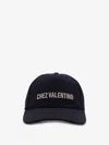 Valentino Cotton Baseball Cap With Embroidery