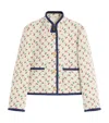 Valentino Jacquard Jacket With Button Detailing And Front Pockets