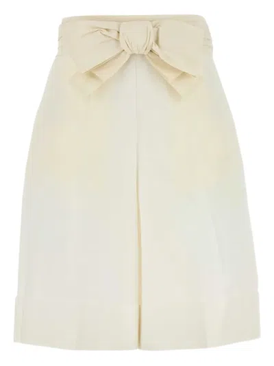 VALENTINO COTTON-BLEND SHORTS