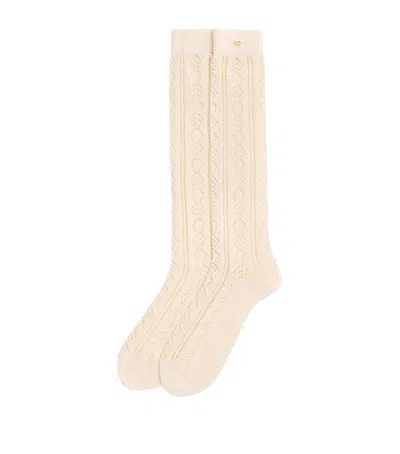 VALENTINO COTTON BRODERIE SOCKS