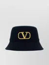 Valentino Midnight Blue Cotton Bucket Hat