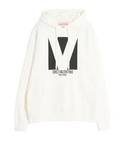 VALENTINO COTTON CHEZ VALENTINO HOODIE