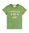 Valentino Playful Printed Cotton T-shirt With Bold Lettering