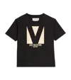 Valentino Crew Neck Short Sleeves T-shirts In Black