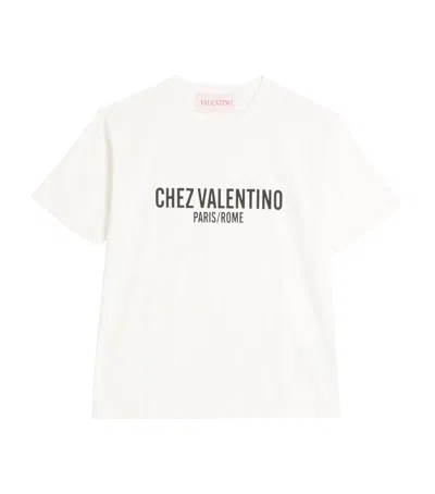 VALENTINO COTTON CHEZ VALENTINO T-SHIRT