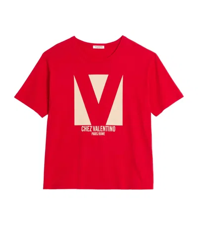 VALENTINO COTTON CHEZ VALENTINO T-SHIRT