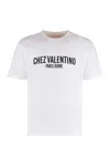 Valentino Cotton Crew-neck T-shirt In White