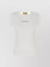 Valentino Cotton Crew Neck T-shirt With Short Sleeves In White
