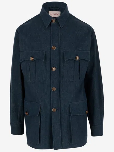 Valentino Cotton Denim Jacket