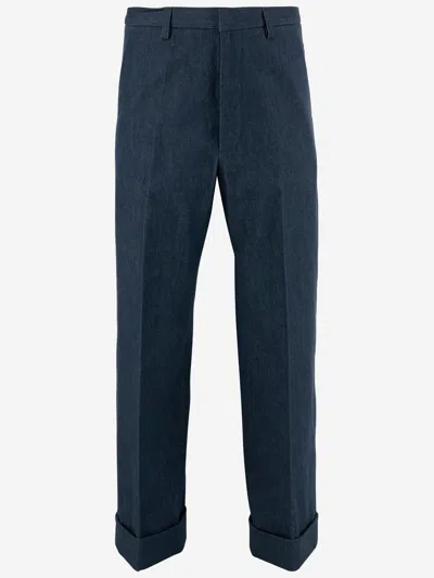 Valentino Cotton Denim Jeans