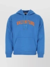 VALENTINO COTTON DRAWSTRING HOODED SWEATSHIRT