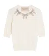 Valentino Embroidered Cotton Top