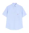 Valentino Embroidered Cotton Shirt