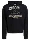 Valentino Cotton Fabric Sweatshirt With Comfortable Fit In Black