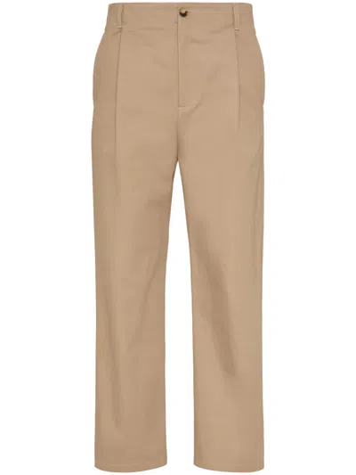 Valentino Beige Straight Leg Pants