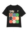 Valentino Cotton T-shirt With Pavillon Des Folies Print In Black